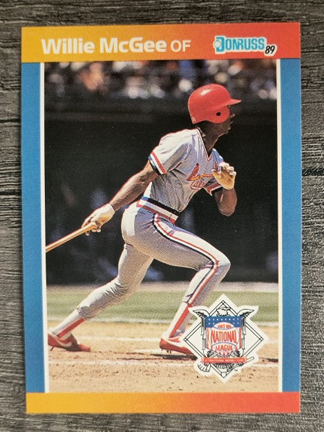 1989 Donruss All-Stars #51 Willie McGee