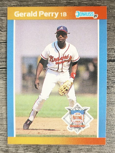 1989 Donruss All-Stars #57 Gerald Perry