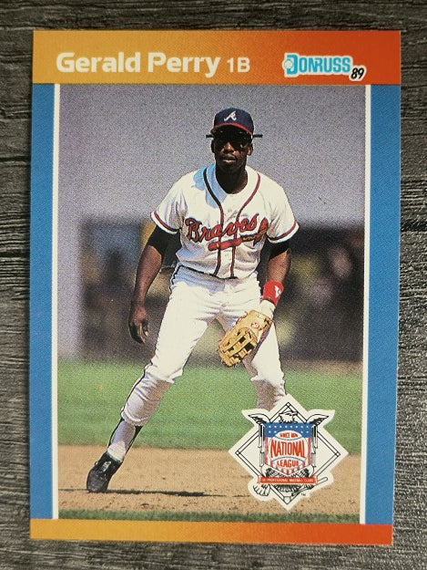 1989 Donruss All-Stars #57 Gerald Perry