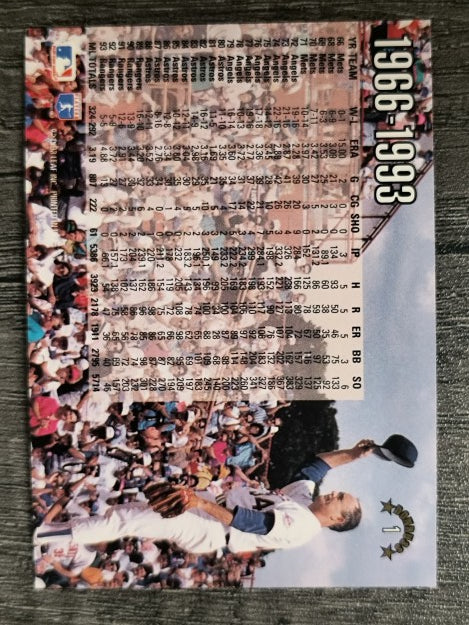 1994 Donruss #1 Nolan Ryan Salute