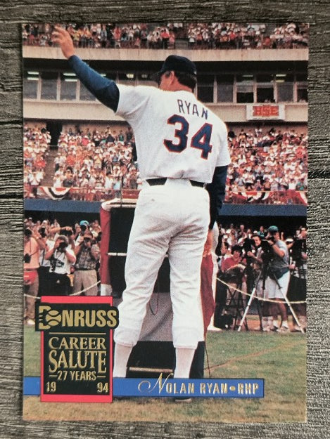 1994 Donruss #1 Nolan Ryan Salute