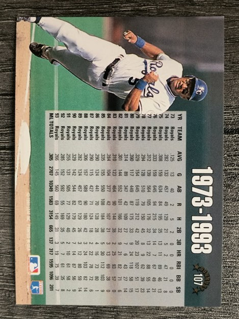 1994 Donruss #107 George Brett Salute