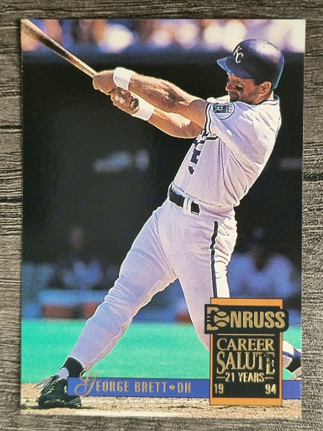 1994 Donruss #107 George Brett Salute (NM)