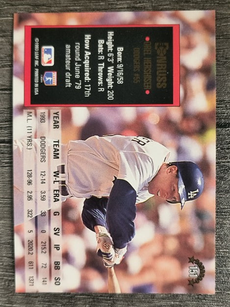 1994 Donruss #151 Orel Hershiser
