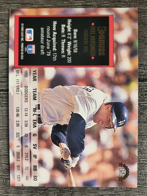 1994 Donruss #151 Orel Hershiser