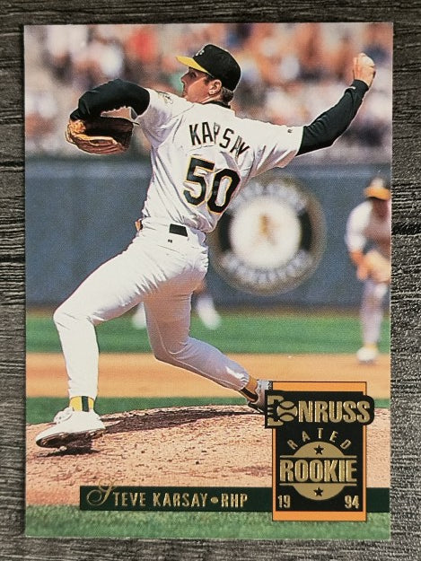 1994 Donruss #197 Steve Karsay