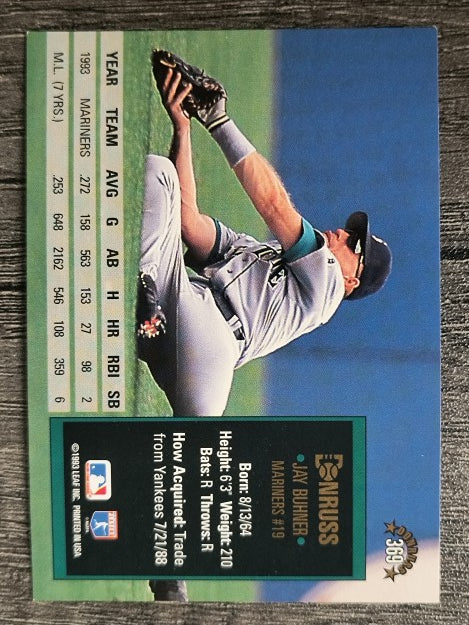 1994 Donruss #369 Jay Buhner