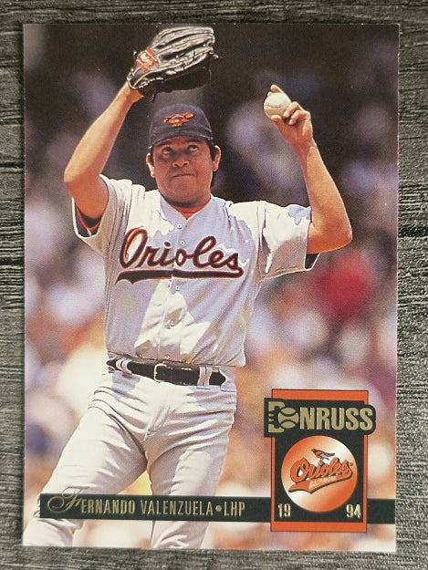 1994 Donruss #408 Fernando Valenzuela
