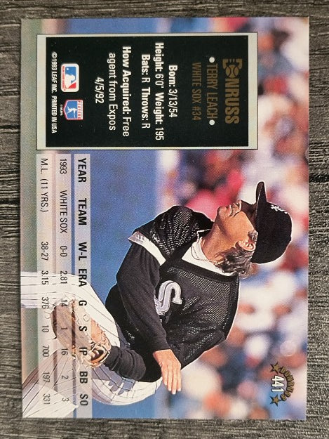 1994 Donruss #441 Terry Leach