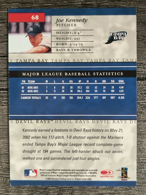 2003 Donruss Elite #68 Joe Kennedy