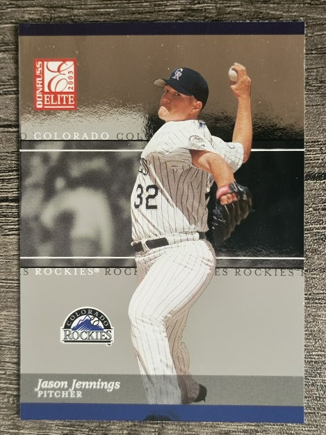 2003 Donruss Elite #103 Jason Jennings
