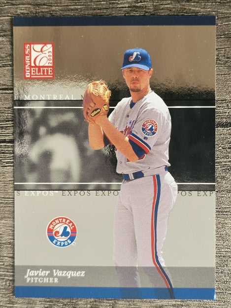 2003 Donruss Elite #130 Javier Vazquez