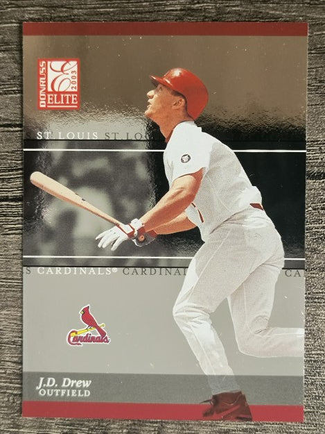 2003 Donruss Elite #158 J.D. Drew