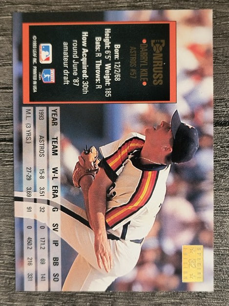 1994 Donruss Special Edition #32 Darryl Kile