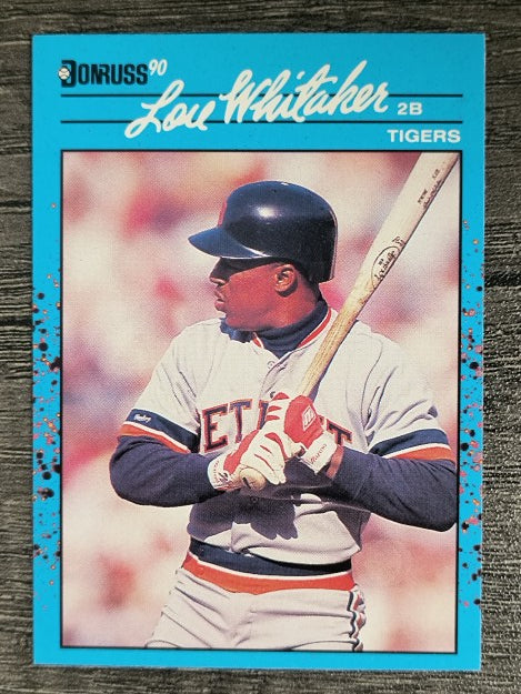 1990 Donruss Best AL #119 Lou Whitaker