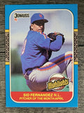 1987 Donruss Highlights #4 Sid Fernandez