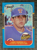 1987 Donruss Highlights #10 Larry Parrish