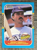 1987 Donruss Highlights #33 Dwight Evans