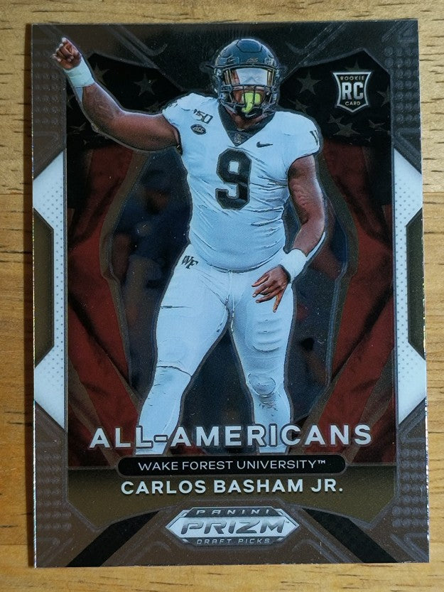 2021 Panini Prizm Draft Picks #197 Carlos Boogie Basham AA