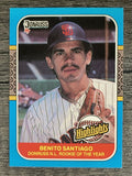1987 Donruss Highlights #55 Benito Santiago