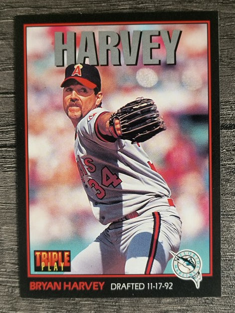 1993 Triple Play #225 Bryan Harvey