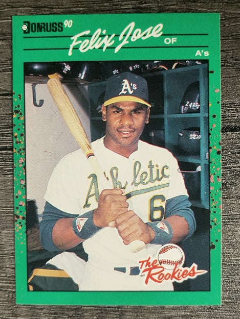 1990 Donruss Rookies #5 Felix Jose