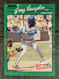 1990 Donruss Rookies #16 Greg Vaughn