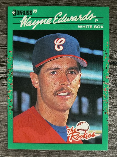 1990 Donruss Rookies #17 Wayne Edwards RC