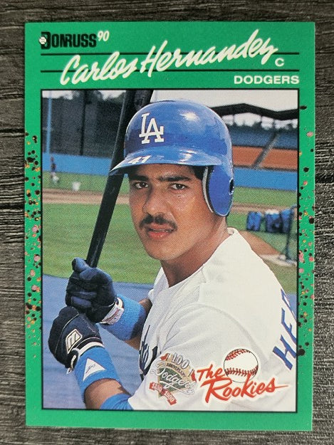 1990 Donruss Rookies #37 Carlos Hernandez RC