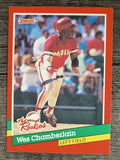 1991 Donruss Rookies #3 Wes Chamberlain