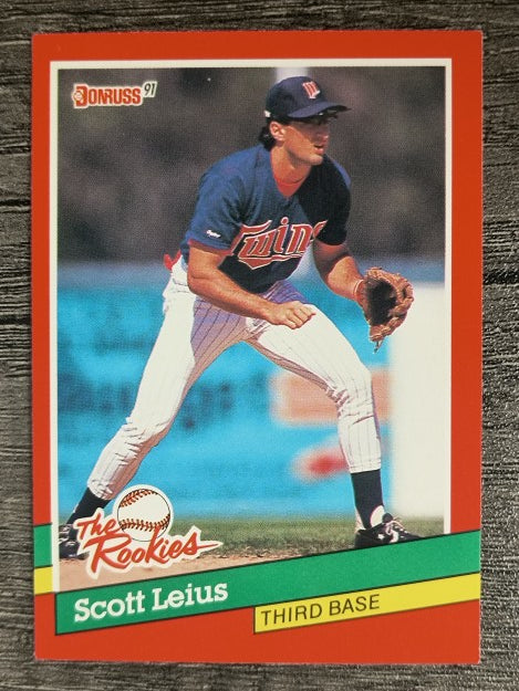 1991 Donruss Rookies #4 Scott Leius