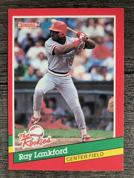1991 Donruss Rookies #8 Ray Lankford