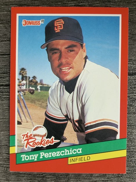 1991 Donruss Rookies #10 Tony Perezchica