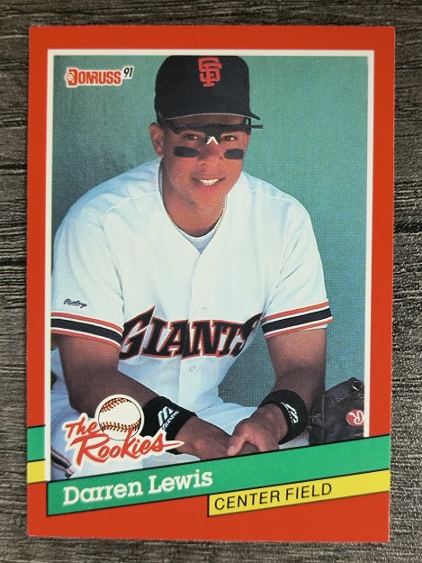 1991 Donruss Rookies #35 Darren Lewis FDC