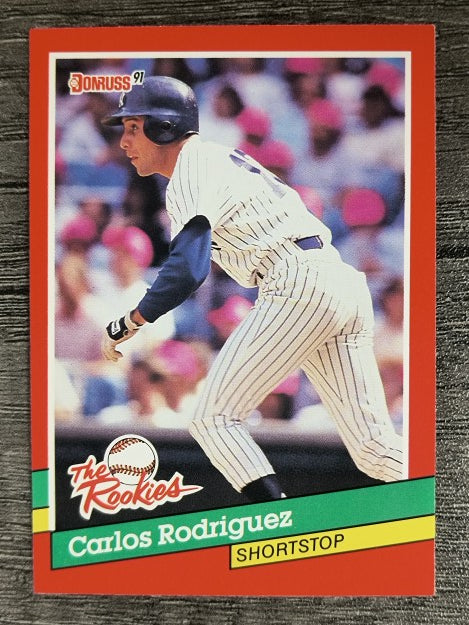 1991 Donruss Rookies #41 Carlos Rodriguez RC