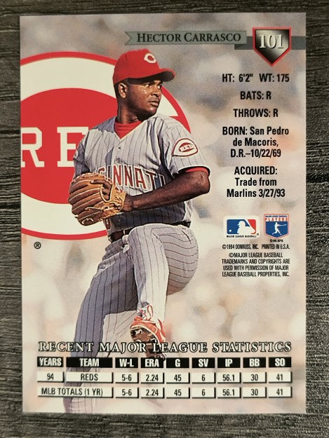 1995 Donruss #101 Hector Carrasco