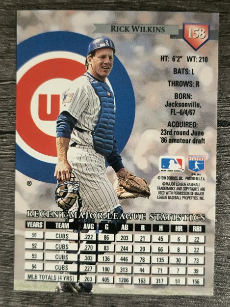 1995 Donruss #158 Rick Wilkins