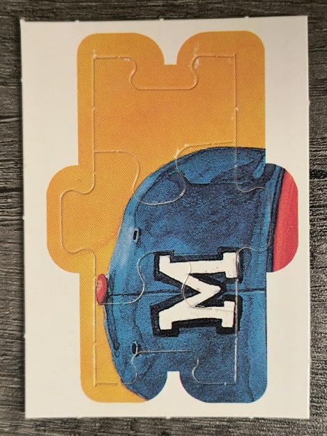 1989 Donruss Warren Spahn Puzzle #13 Spahn Puzzle 13-15
