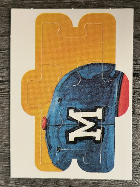 1989 Donruss Warren Spahn Puzzle #13 Spahn Puzzle 13-15