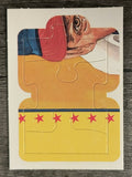 1989 Donruss Warren Spahn Puzzle #19 Spahn Puzzle 19-21