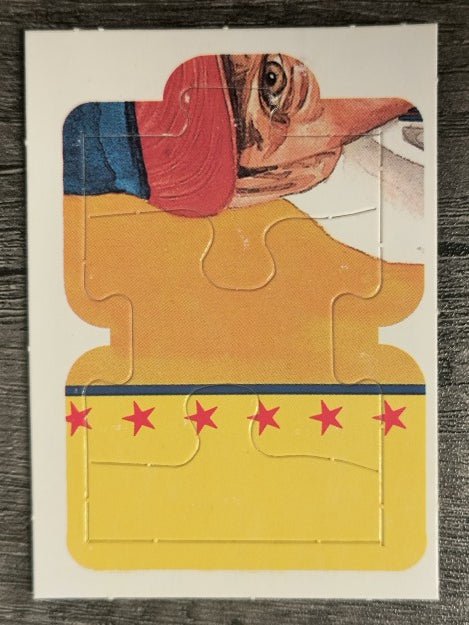 1989 Donruss Warren Spahn Puzzle #19 Spahn Puzzle 19-21
