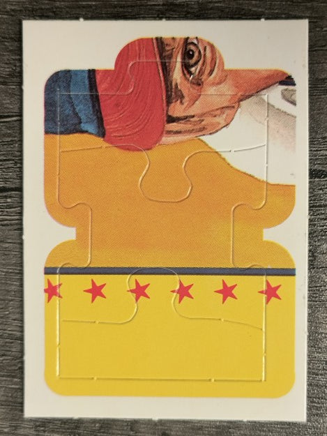 1989 Donruss Warren Spahn Puzzle #19 Spahn Puzzle 19-21