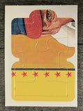 1989 Donruss Warren Spahn Puzzle #19 Spahn Puzzle 19-21
