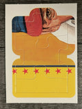 1989 Donruss Warren Spahn Puzzle #19 Spahn Puzzle 19-21