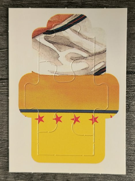 1989 Donruss Warren Spahn Puzzle #28 Spahn Puzzle 28-30