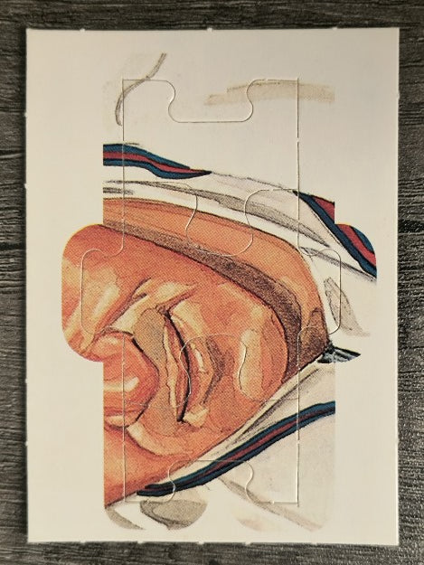 1989 Donruss Warren Spahn Puzzle #31 Spahn Puzzle 31-33