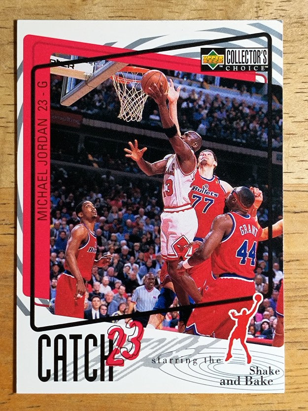 1997-98 Collector's Choice #193 Michael Jordan/Catch 23 Shake and Bake
