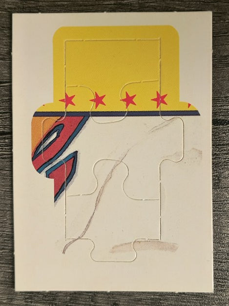 1989 Donruss Warren Spahn Puzzle #34 Spahn Puzzle 34-36