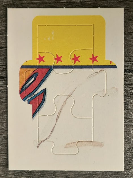 1989 Donruss Warren Spahn Puzzle #34 Spahn Puzzle 34-36