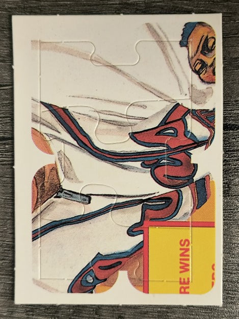 1989 Donruss Warren Spahn Puzzle #40 Spahn Puzzle 40-42